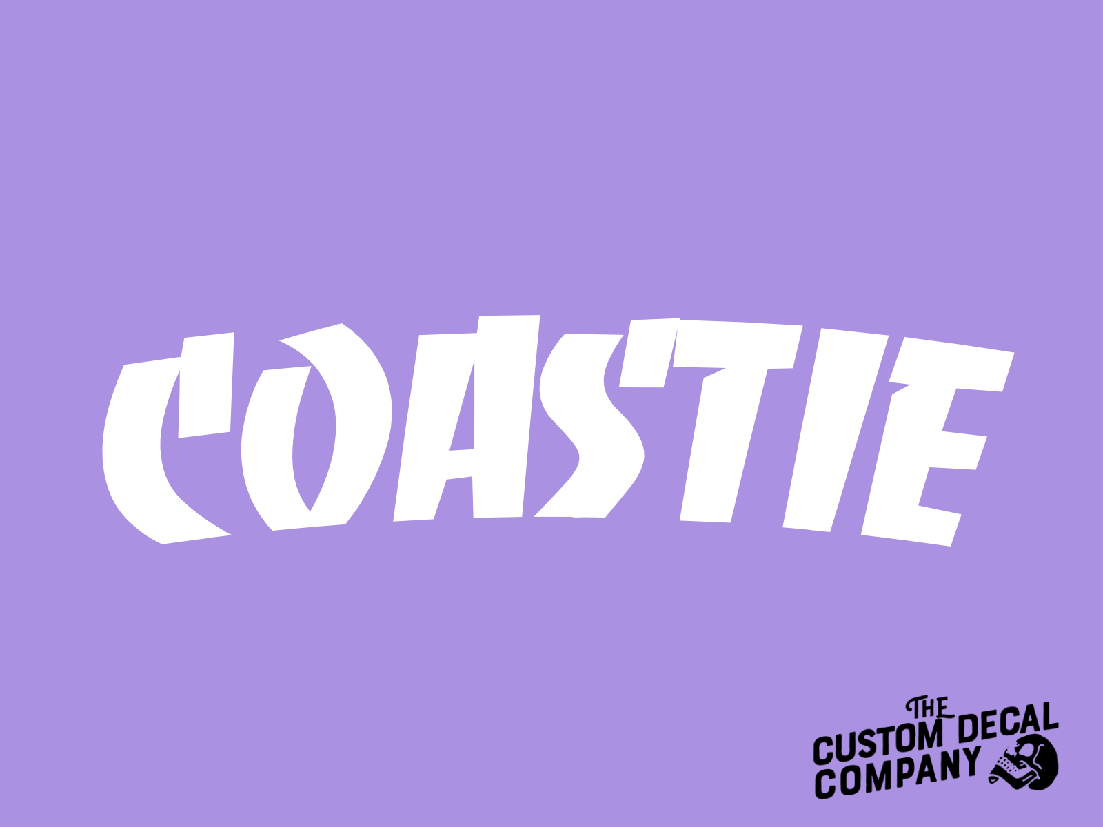 Coastie decal design
