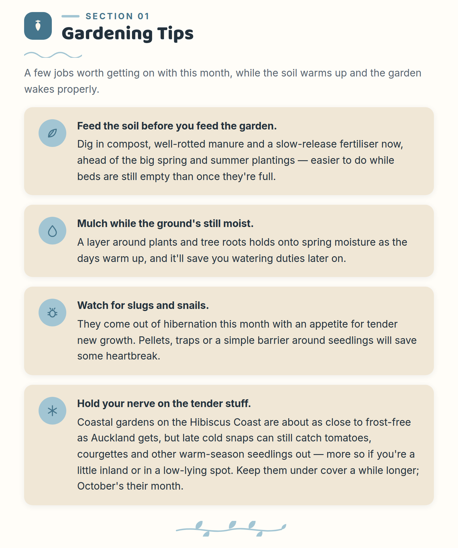 September 2026 — gardening tips for the month